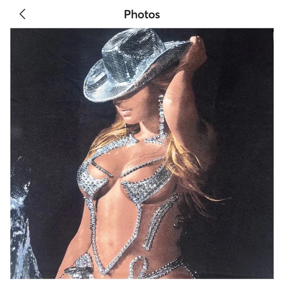 Large Oversized Beyonce Renaissance Tour T-Shirt - Picture 7 of 8